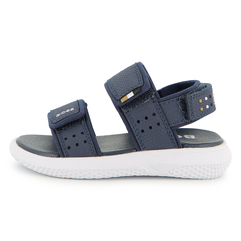 SANDALES EN SIMILI BOSS 
                        GARCON