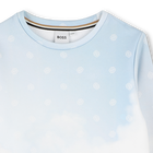 Sweat-shirt imprim&eacute; BOSS 
                    GARCON