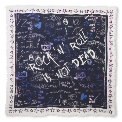 Foulard avec illustration ZADIG & VOLTAIRE FILLE