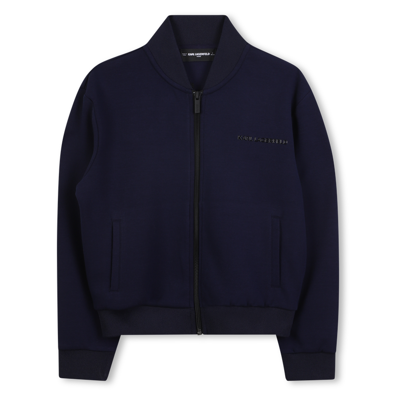 Cardigan en double jersey KARL LAGERFELD KIDS 
                        GARCON