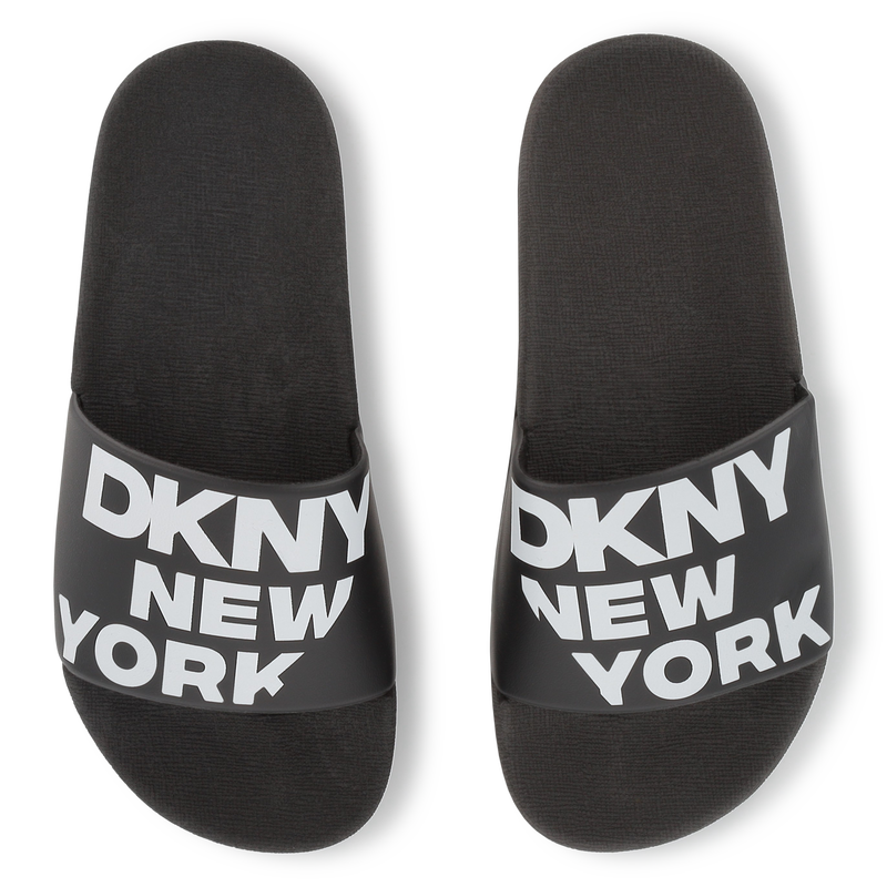 Claquettes imprimées DKNY 
                    UNISEXE
