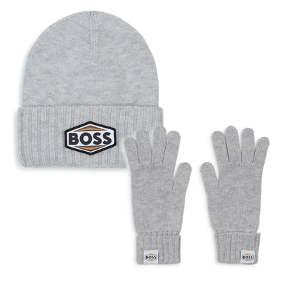 Ensemble bonnet et gants BOSS GARCON