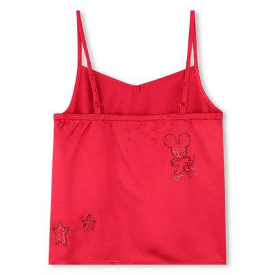 Débardeur avec strass ZADIG & VOLTAIRE FILLE