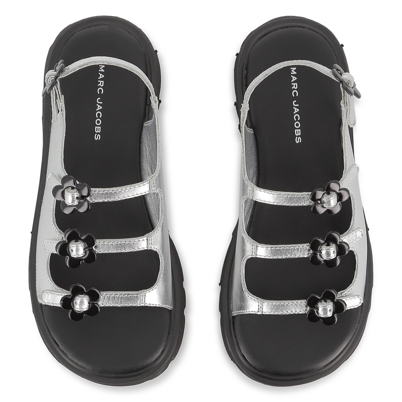 Sandales cuir de vachette MARC JACOBS 
                        FILLE