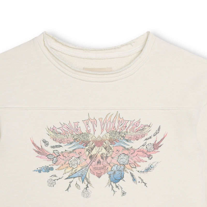 Sweat-shirt en molleton ZADIG & VOLTAIRE 
                    FILLE