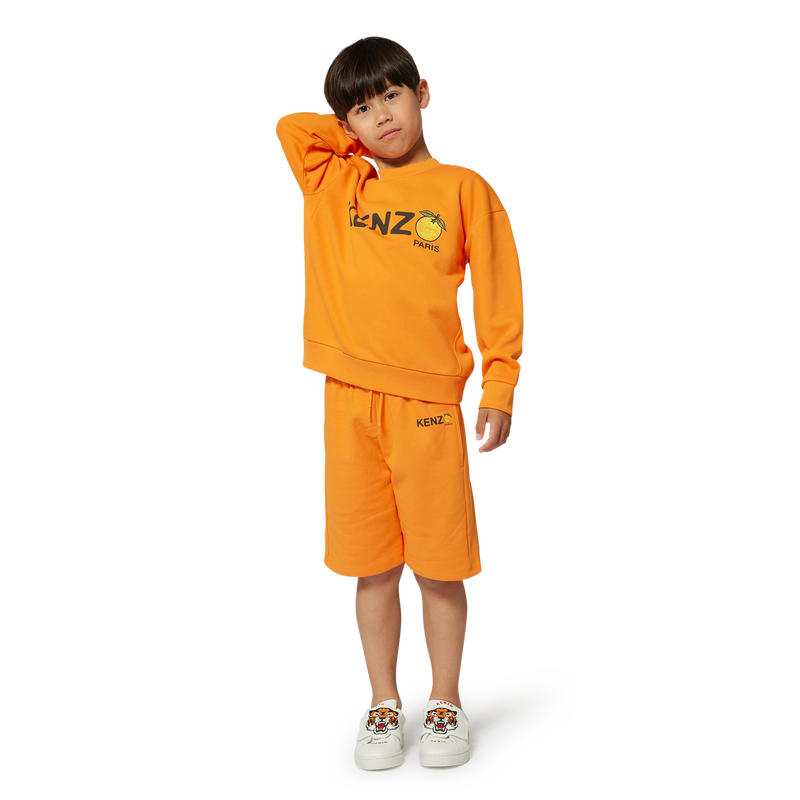 Bermuda de jogging en molleton KENZO KIDS 
                    GARCON