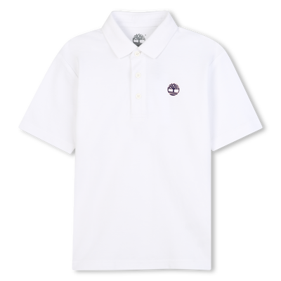 Polo à manches courtes en coton TIMBERLAND GARCON