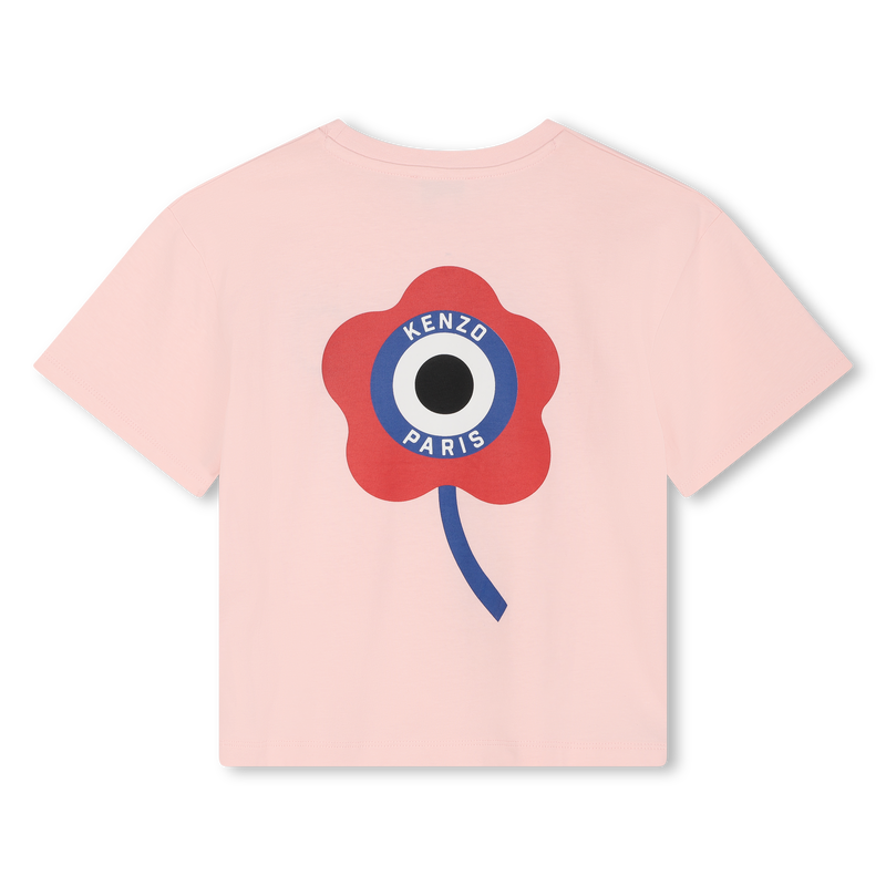 T-shirt manches courtes coton KENZO KIDS 
                    FILLE