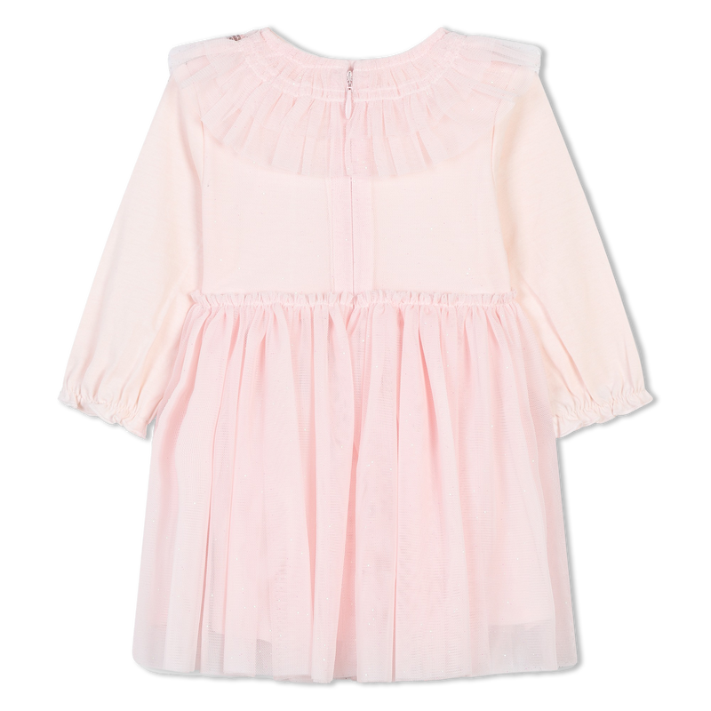 Robe de cérémonie bi-matière CARREMENT BEAU 
                    FILLE