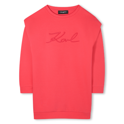 Robe à manches longues KARL LAGERFELD KIDS FILLE