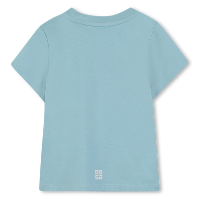 T-shirt avec fermeture pressionnée GIVENCHY GARCON