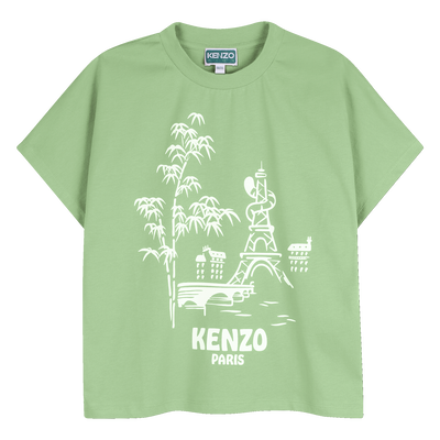 TEE-SHIRT MANCHES COURTES KENZO KIDS UNISEXE
