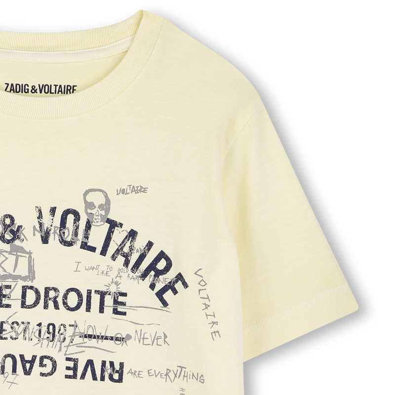 T-shirt &agrave; manches courtes ZADIG & VOLTAIRE 
                        GARCON