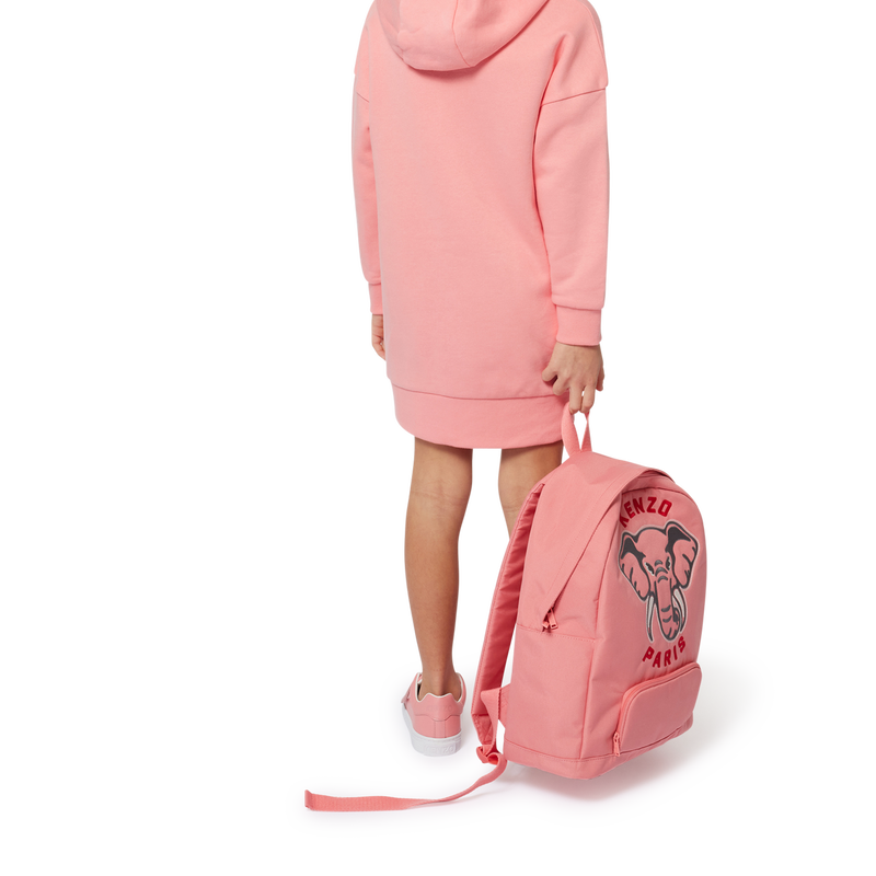 Robe en molleton &agrave; capuche KENZO KIDS 
                        FILLE