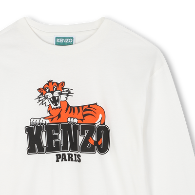 T-shirt à manches longues KENZO KIDS GARCON