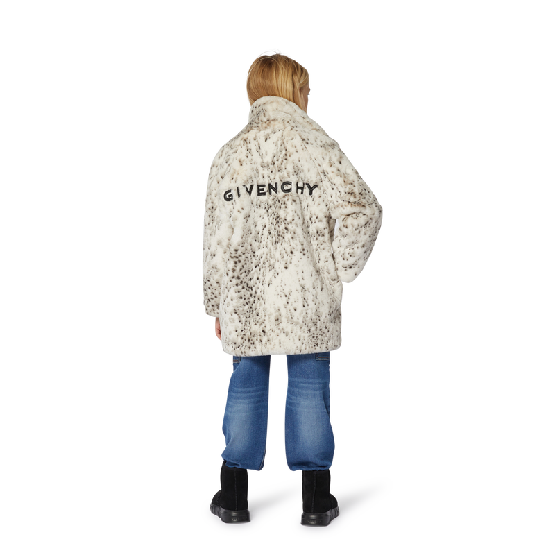 Manteau en polaire duveteuse GIVENCHY 
                    FILLE