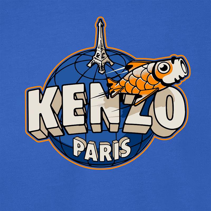 T-shirt &agrave; manches courtes KENZO KIDS 
                        GARCON