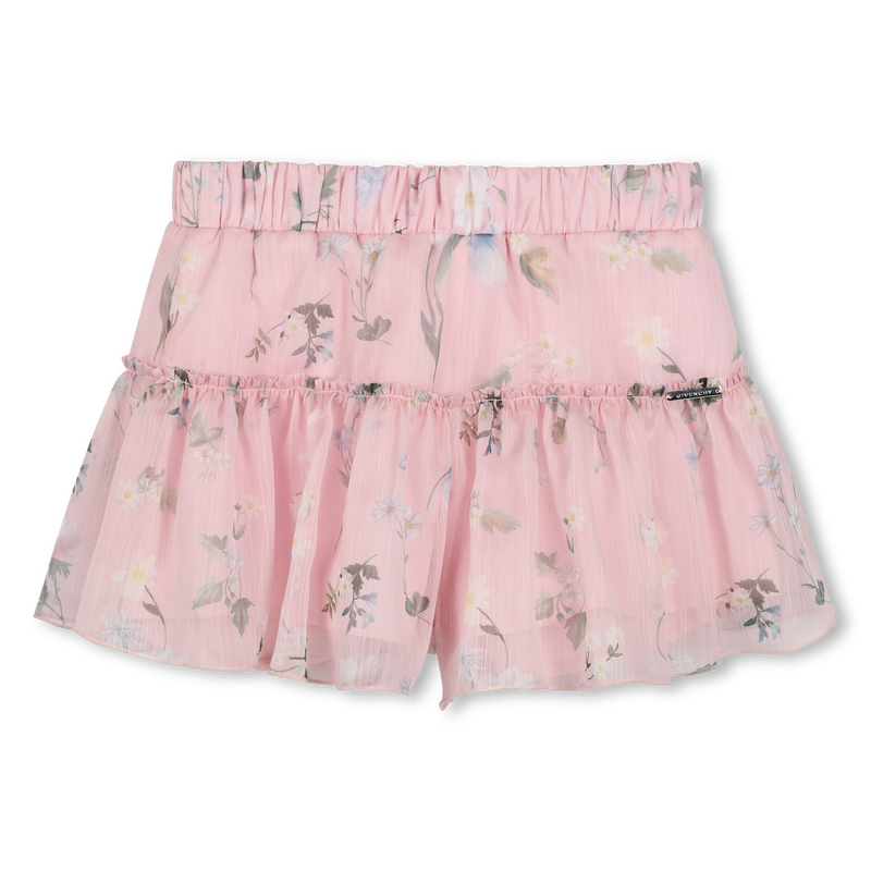 Short à fleurs avec volant GIVENCHY 
                    FILLE