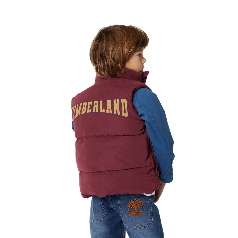 Doudoune zippée à sigles TIMBERLAND 
                    GARCON