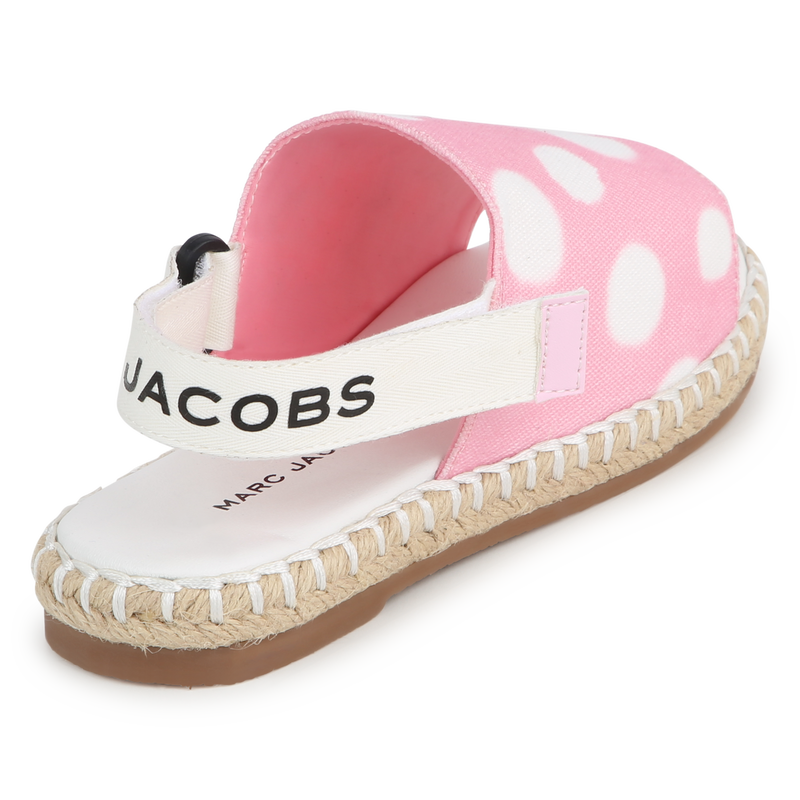 Espadrilles ouvertes à pois THE MARC JACOBS 
                    FILLE