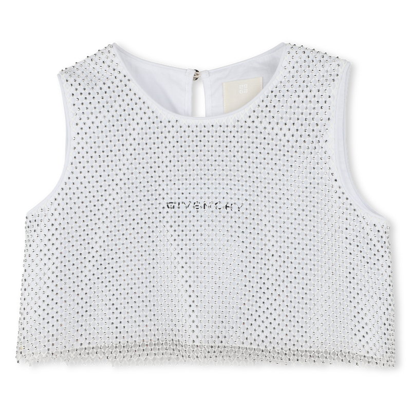 Blouse avec strass GIVENCHY 
                    FILLE