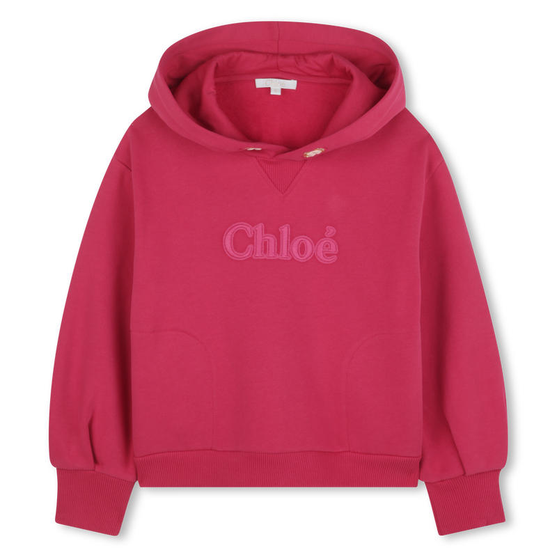 Sweat-shirt à capuche molleton CHLOE 
                    FILLE