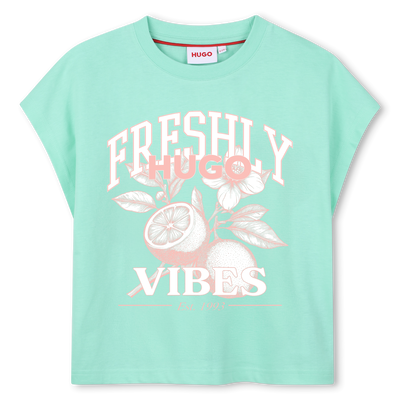 TEE-SHIRT MANCHES COURTES Hugo FILLE