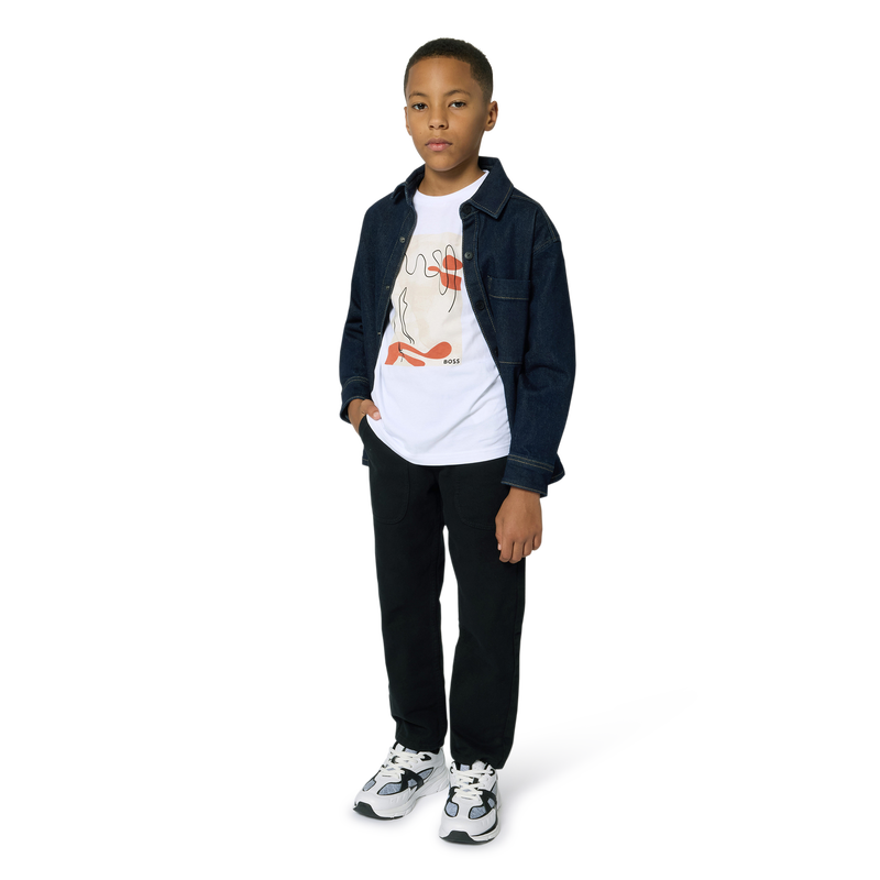 Chemise en jean BOSS 
                    GARCON