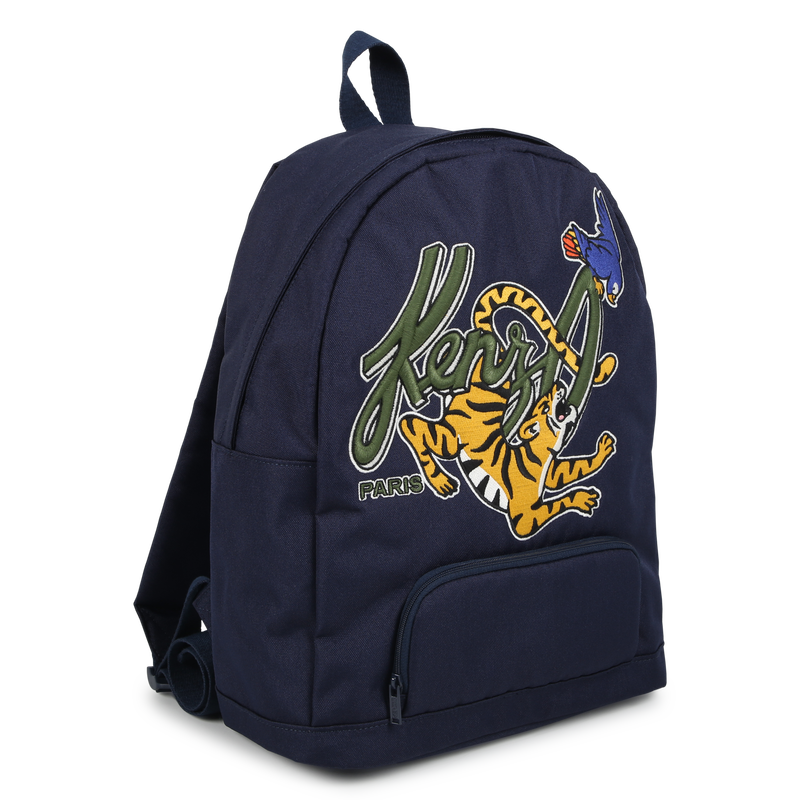 Sac à dos en toile brodée KENZO KIDS 
                    UNISEXE