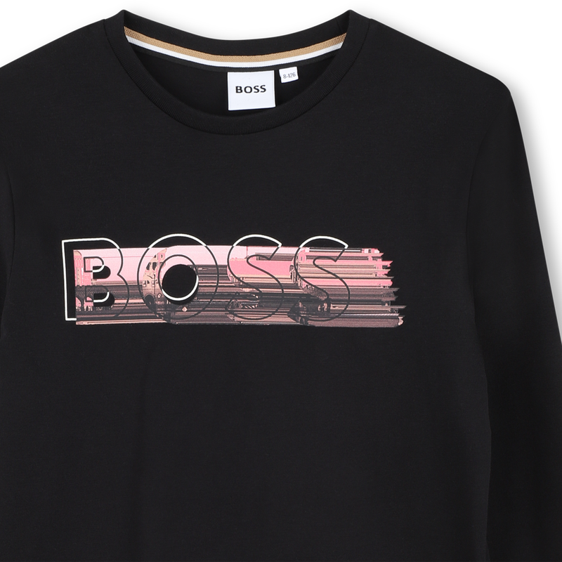 T-shirt à manches longues BOSS 
                    GARCON