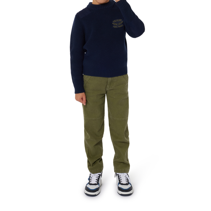 Baskets zipp&eacute;es en cuir ZADIG & VOLTAIRE 
                        GARCON