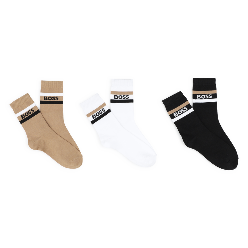 Lot de 3 paires de chaussettes BOSS 
                    GARCON