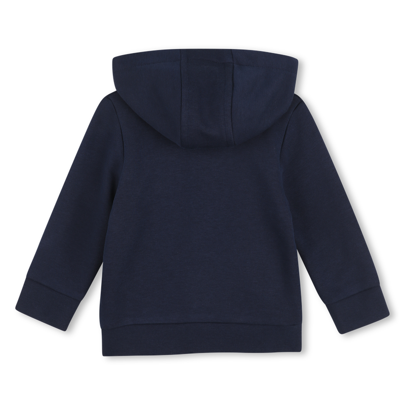 SWEAT &Agrave; CAPUCHE ZIPP&Eacute;E BOSS 
                        GARCON