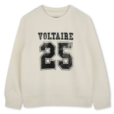 Sweat-shirt molletonn&eacute; ZADIG & VOLTAIRE GARCON