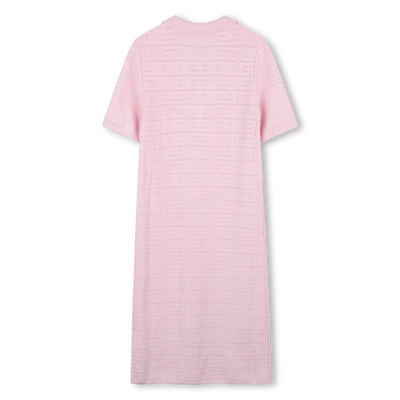 Robe droite longue &agrave; motif GIVENCHY FILLE