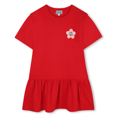 Robe à manches courtes KENZO KIDS FILLE