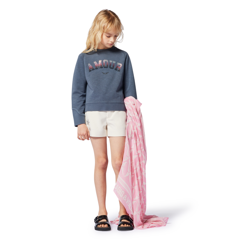 Foulard &agrave; illustration ZADIG & VOLTAIRE 
                        FILLE