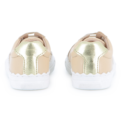 Baskets en cuir de mouton CHLOE FILLE