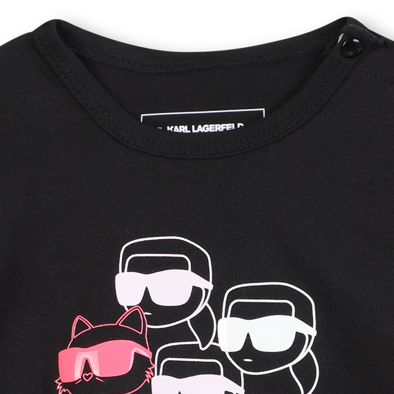 T-shirt à manches longues KARL LAGERFELD KIDS 
                    FILLE