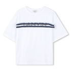 Tee-shirt manches courtes, BLANC BLEU, hi-res