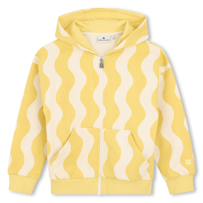 SWEAT ZIPP&Eacute; &Agrave; CAPUCHE KIDS AROUND GARCON