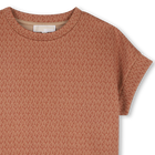 Tee-shirt imprim&eacute; manches courtes MICHAEL KORS 
                    FILLE