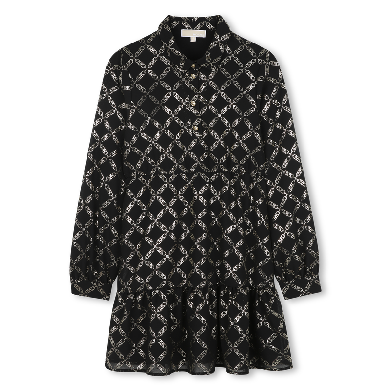 Robe manches longues en polyester MICHAEL KORS 
                    FILLE
