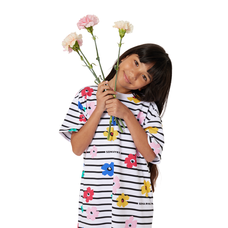 Robe droite courte imprimée SONIA RYKIEL 
                    FILLE