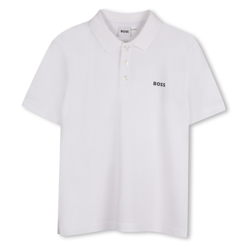 Polo avec logo BOSS 
                    GARCON