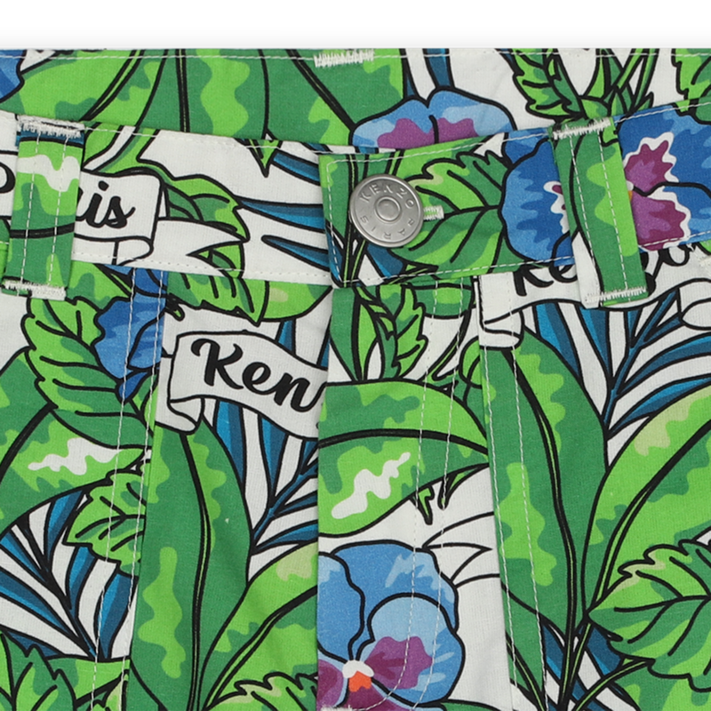 Bermuda en coton KENZO KIDS 
                    GARCON
