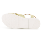 Sandales cuir de vachette KARL LAGERFELD KIDS 
                    FILLE