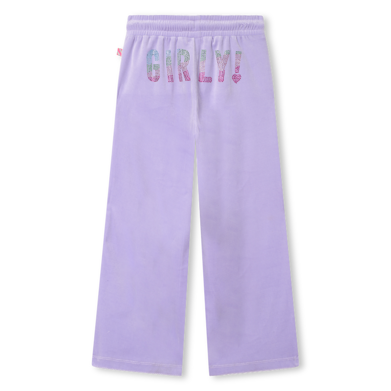 Pantalon de jogging en velours BILLIEBLUSH 
                    FILLE