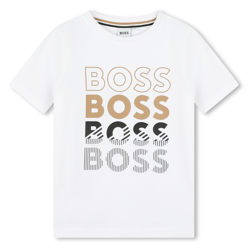 T-shirt à col rond BOSS 
                    GARCON