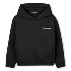 Sweat &agrave; capuche KARL LAGERFELD KIDS 
                    GARCON